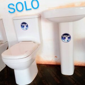 Solo WC With Standing Wash-Hand Basin